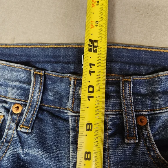 Gap True Skinny High Waisted Rise Jeans Jeggings Casual Basic Denim Cropped - Picture 8 of 11